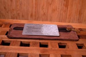 Billetero de seguridad / EDC Belt / EDC Kit / Travel EDC Kit