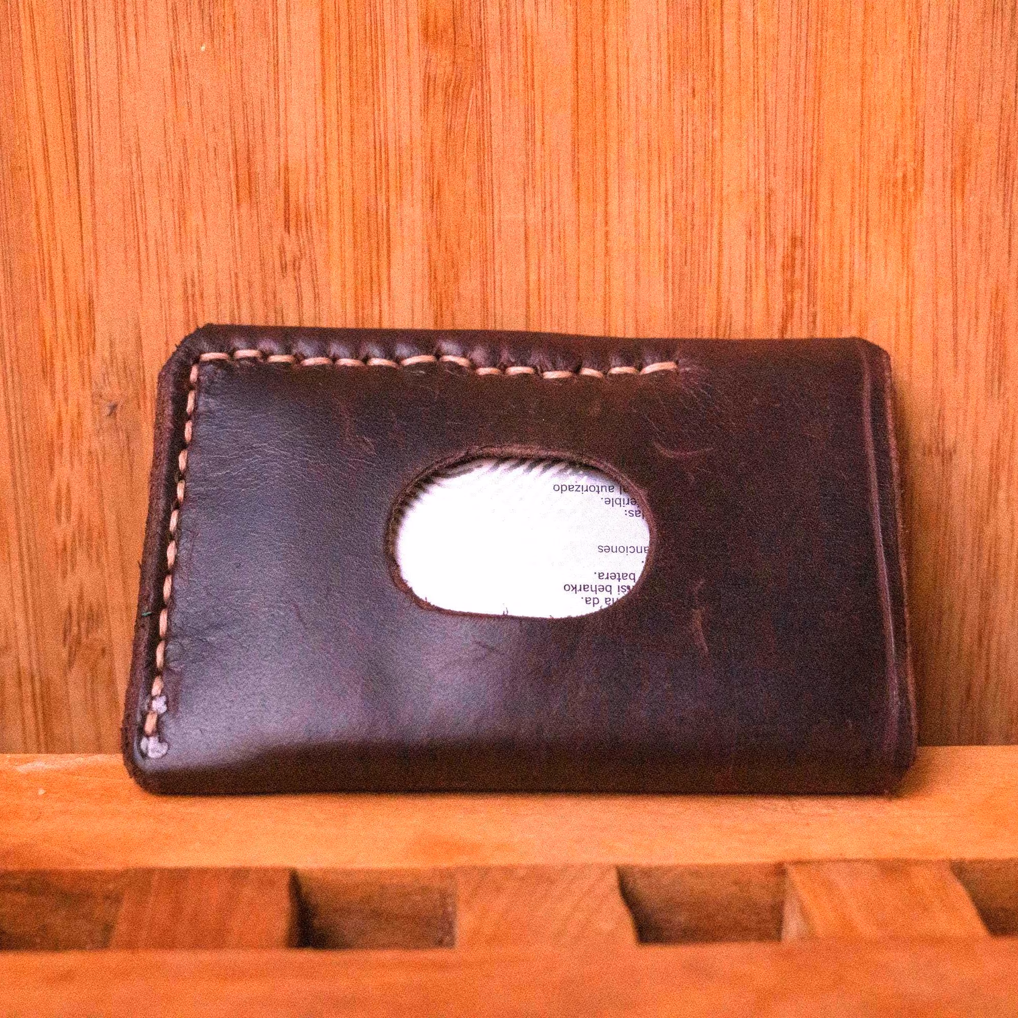 Tarjetero de cuero | Cartera de cuero