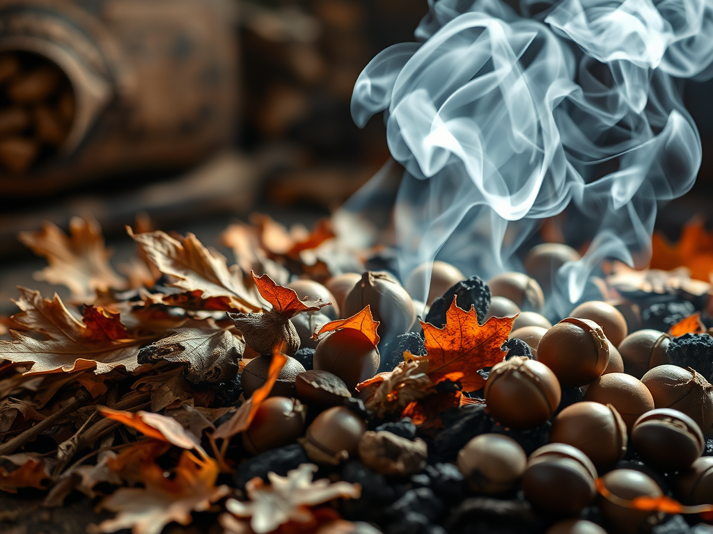 Pharmacopea de la Völva - Fumigación 15: Humo de Haya y Cáscara de Avellana