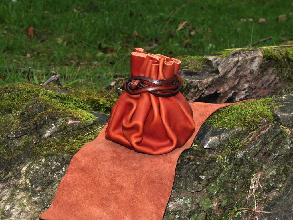 Bolsa rústica y tradicional para yesca ( Noble )