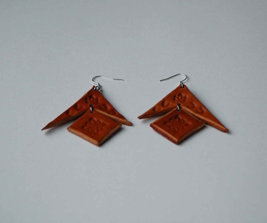 Pendientes - Modelo 01 – Formas - Colección Bosquejo.